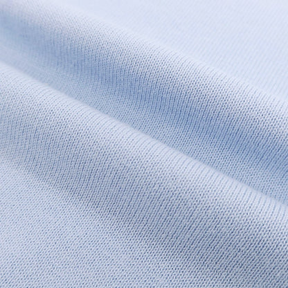 【新品】ガウディ GAUDI ハイゲージ コットン クルーネック プルオーバーニット ライトブルー【 L 】【 状態ランクN 】【 メンズ 】