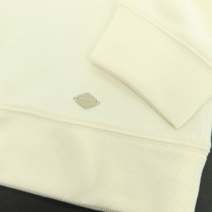 【新品アウトレット】ガウディ GAUDI コットンポリエステル プルオーバー パーカー アイボリー【 L 】【 状態ランクN- 】【 メンズ 】