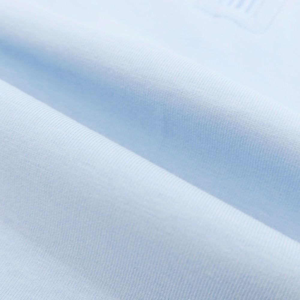 【新品アウトレット】ガウディ GAUDI コットンポリエステル ジャージー スタンドカラー ハーフジップトップ ライトブルー【 L 】【 状態ランクN- 】【 メンズ 】