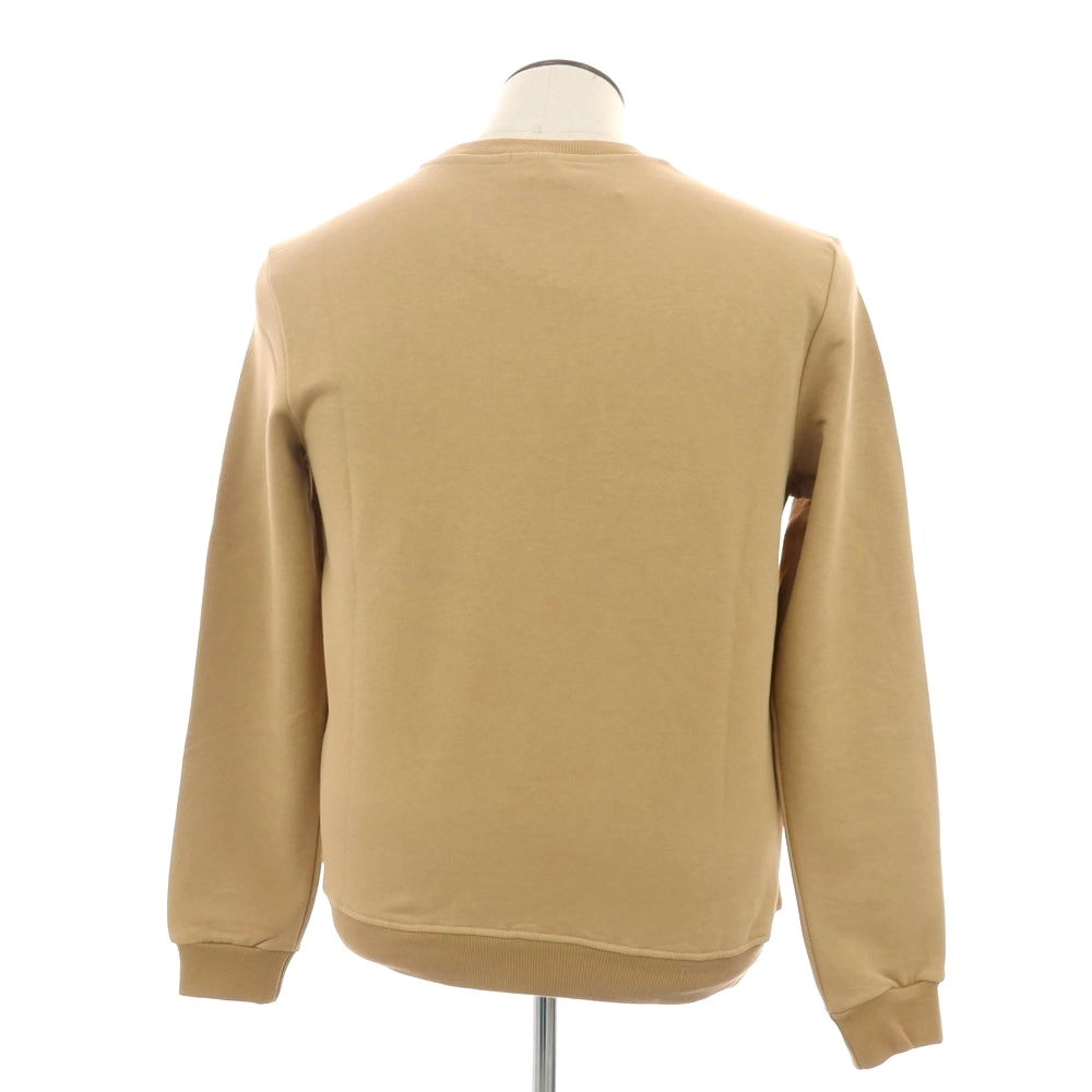 【新品】ガウディ GAUDI コットン クルーネック スウェット ブラウンベージュ【 L 】【 状態ランクN 】【 メンズ 】