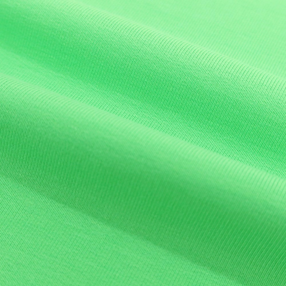 【新品】ガウディ GAUDI ストレッチ コットン 刺しゅうロゴ クルーネック スウェット ライトグリーン【 L 】【 状態ランクN 】【 メンズ 】