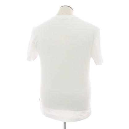 【新品アウトレット】ガウディ GAUDI コットン クルーネック 半袖Ｔシャツ ホワイト【 L 】【 状態ランクN- 】【 メンズ 】