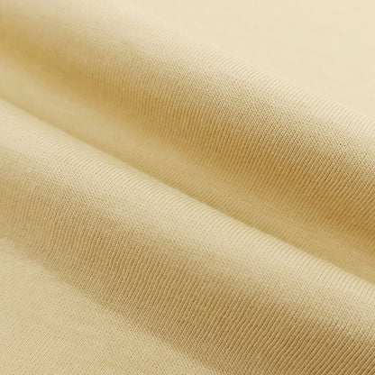 【新品】ガウディ GAUDI コットン クルーネック 半袖Ｔシャツ ベージュ【 L 】【 状態ランクN 】【 メンズ 】