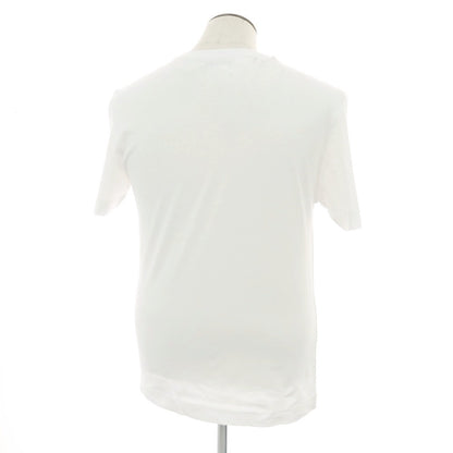 【新品アウトレット】ガウディ GAUDI コットン クルーネック 半袖Ｔシャツ ホワイト【 L 】【 状態ランクN- 】【 メンズ 】
