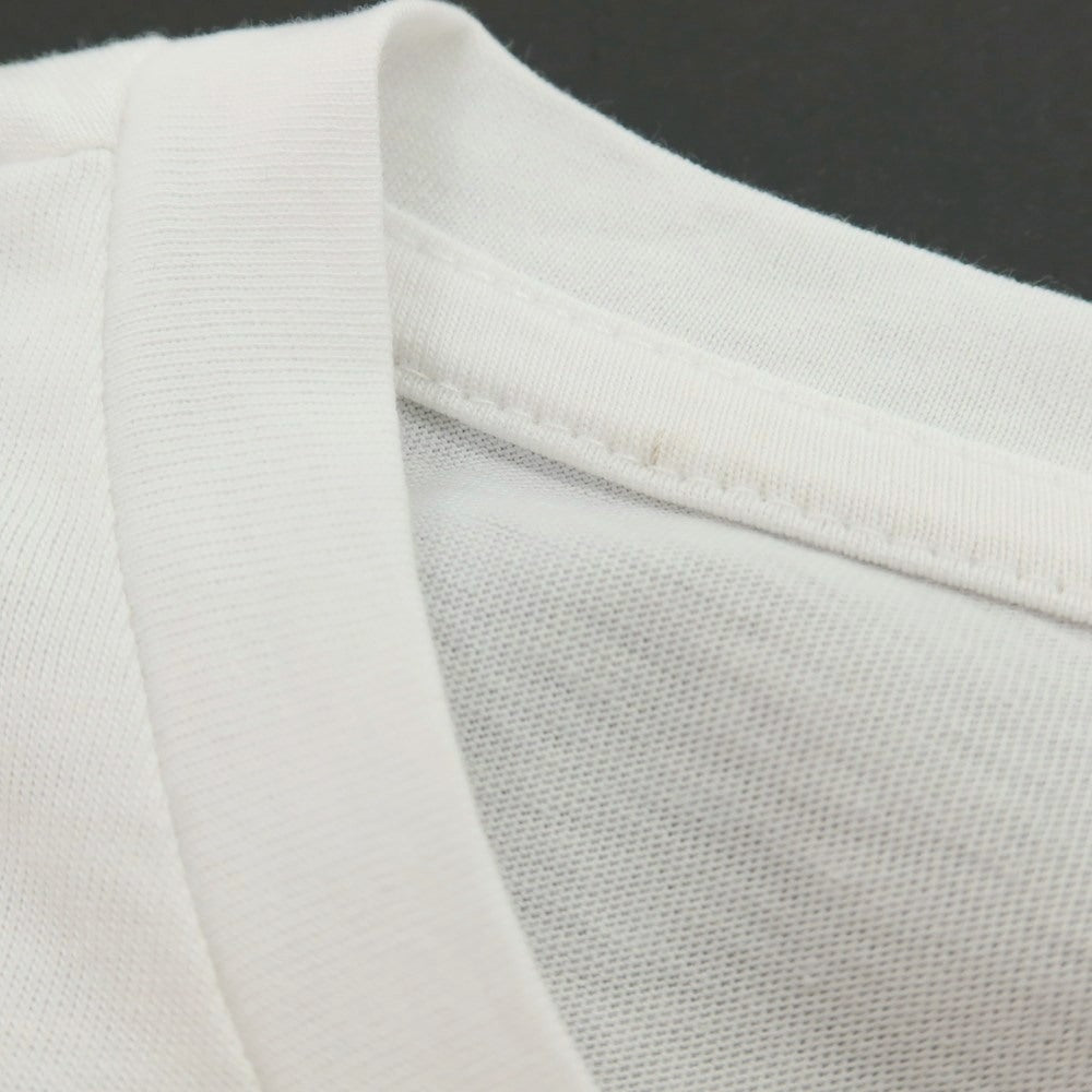 【新品アウトレット】ガウディ GAUDI コットン クルーネック 半袖Ｔシャツ ホワイト【 L 】【 状態ランクN- 】【 メンズ 】