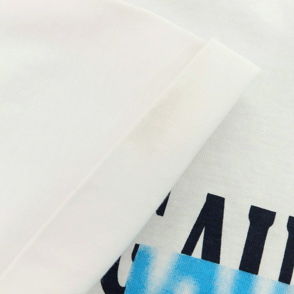 【新品アウトレット】ガウディ GAUDI コットン クルーネック 半袖Ｔシャツ ホワイト【 L 】【 状態ランクN- 】【 メンズ 】