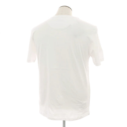 【新品アウトレット】ガウディ GAUDI コットン クルーネック 半袖Ｔシャツ ホワイト【 L 】【 状態ランクN- 】【 メンズ 】