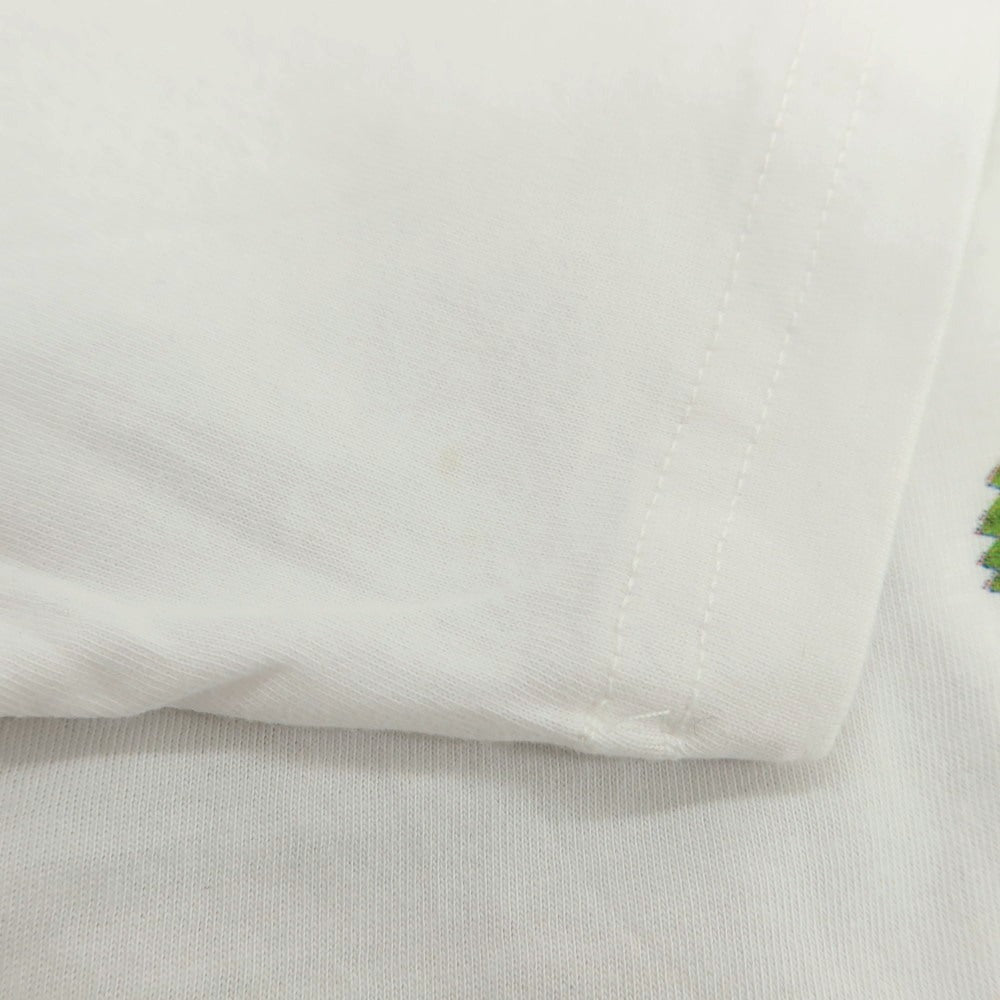 【新品アウトレット】ガウディ GAUDI コットン クルーネック 半袖Ｔシャツ ホワイト【サイズL】【 状態ランクN- 】【 メンズ 】[DPD]