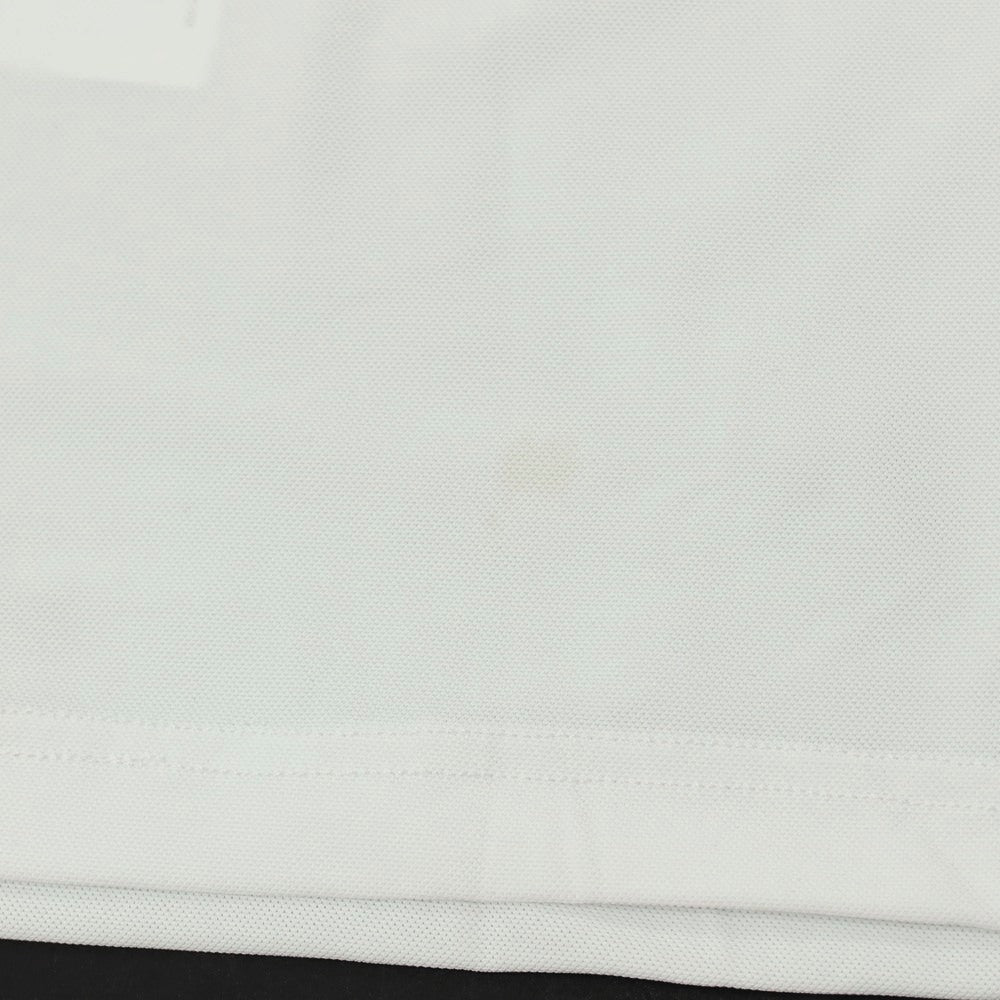 【新品アウトレット】ガウディ GAUDI ナイロンポリウレタン ガウディテック ハーフジップ 半袖ポロシャツ ホワイト【 L 】【 状態ランクN- 】【 メンズ 】