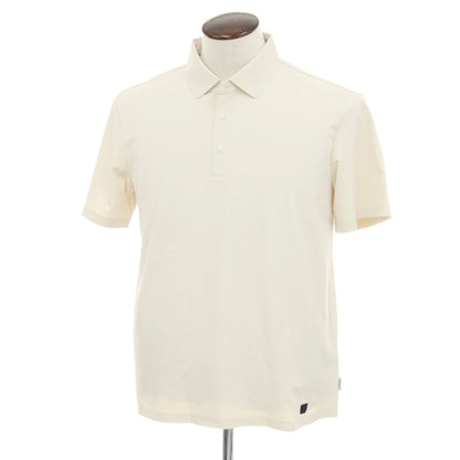 【新品アウトレット】ガウディ GAUDI ナイロンポリウレタン ガウディテック 半袖ポロシャツ ライトベージュ【 L 】【 状態ランクN- 】【 メンズ 】