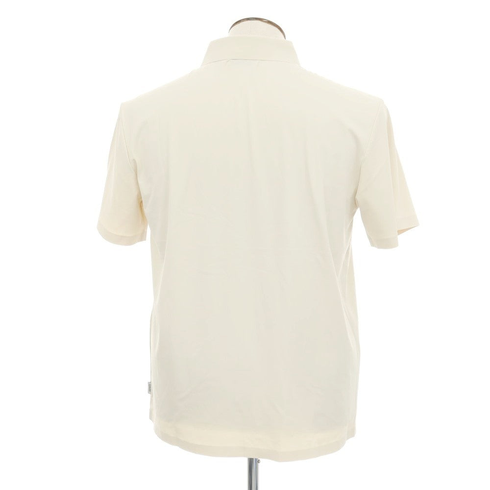 【新品アウトレット】ガウディ GAUDI ナイロンポリウレタン ガウディテック 半袖ポロシャツ ライトベージュ【 L 】【 状態ランクN- 】【 メンズ 】