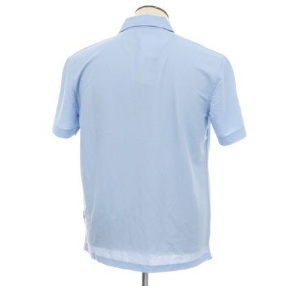 【新品】ガウディ GAUDI レーヨンナイロン 半袖ポロシャツ ライトブルー【 L 】【 状態ランクN 】【 メンズ 】