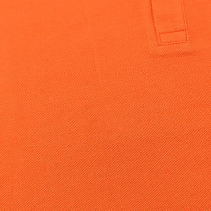 【新品アウトレット】ガウディ GAUDI コットン 鹿の子 半袖ポロシャツ オレンジ【 L 】【 状態ランクN- 】【 メンズ 】