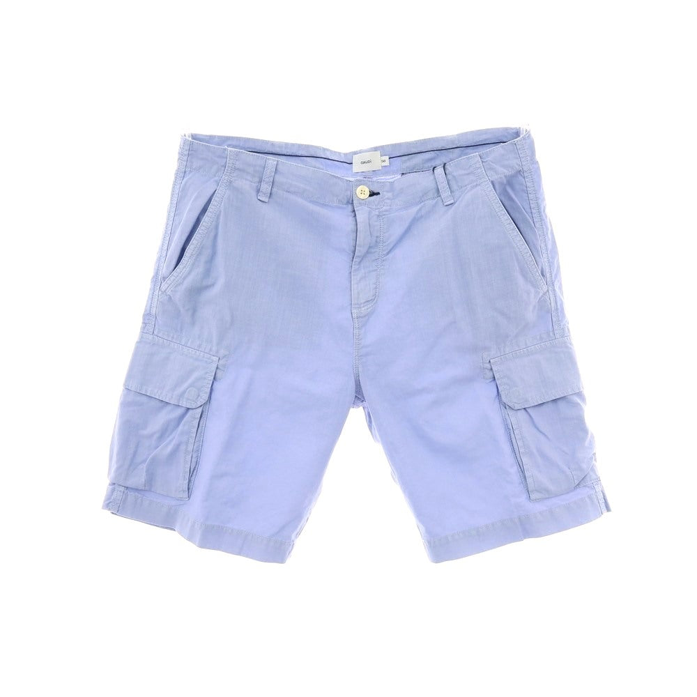 【新品】ガウディ GAUDI コットン カーゴ ショートパンツ ライトブルー【 50 】【 状態ランクN 】【 メンズ 】