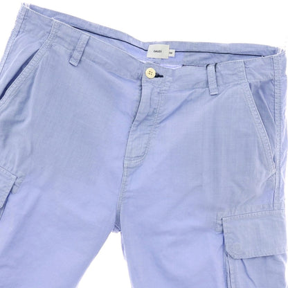 【新品】ガウディ GAUDI コットン カーゴ ショートパンツ ライトブルー【 50 】【 状態ランクN 】【 メンズ 】