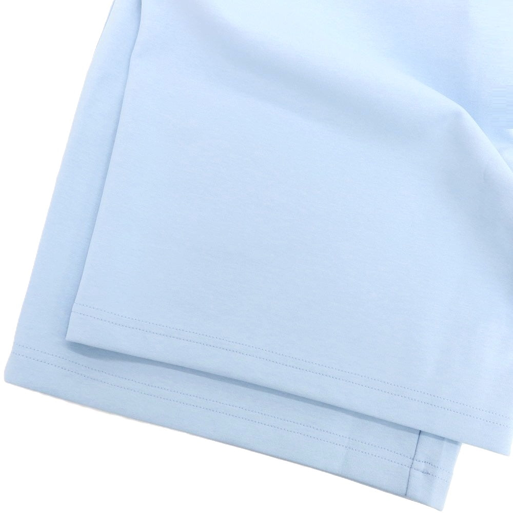 【新品】ガウディ GAUDI ストレッチ コットンポリエステル ショートパンツ ライトブルー【 L 】【 状態ランクN 】【 メンズ 】