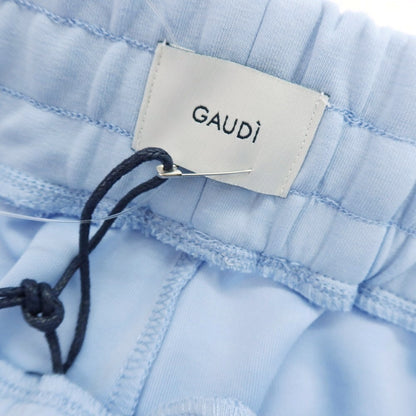 【新品】ガウディ GAUDI ストレッチ コットンポリエステル ショートパンツ ライトブルー【 L 】【 状態ランクN 】【 メンズ 】