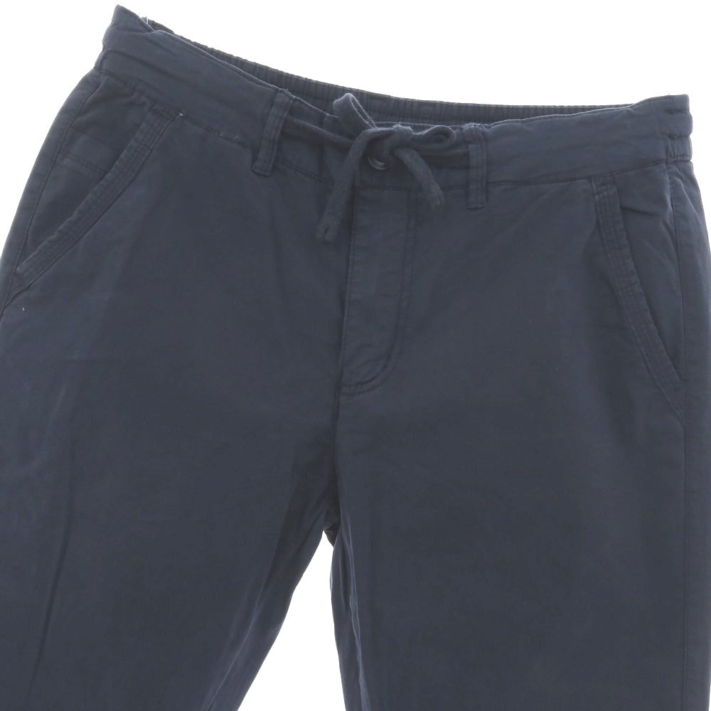 【新品】ガウディ GAUDI ストレッチ コットン イージースラックスパンツ ネイビー【 L 】【 状態ランクN 】【 メンズ 】