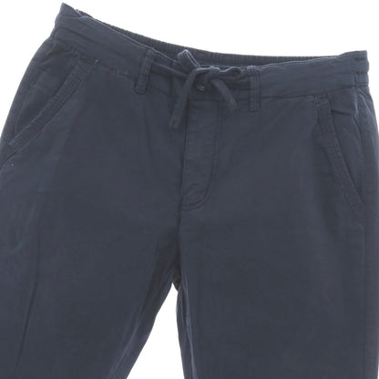 【新品】ガウディ GAUDI ストレッチ コットン イージースラックスパンツ ネイビー【 L 】【 状態ランクN 】【 メンズ 】