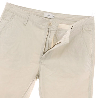 【新品アウトレット】ガウディ GAUDI ストレッチ コットン カジュアルスラックスパンツ ベージュ【 34 】【 状態ランクN- 】【 メンズ 】