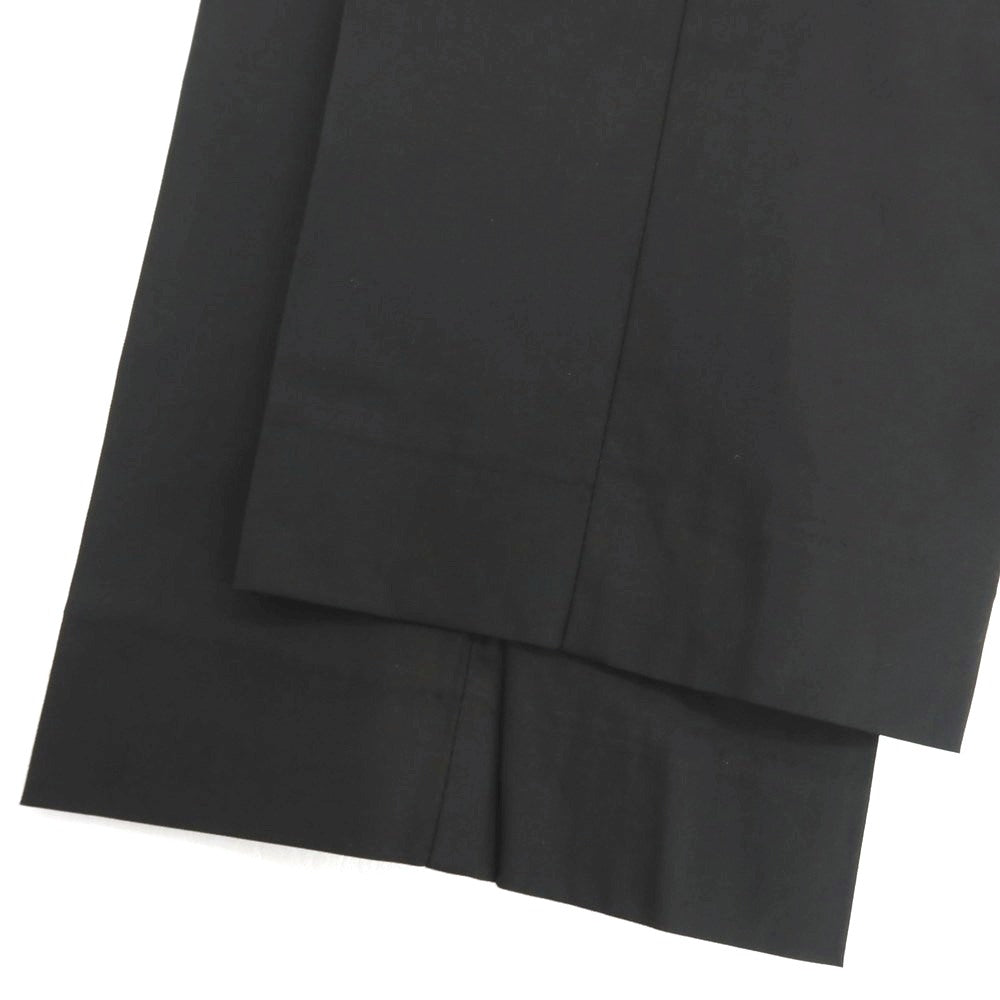 【新品アウトレット】ガウディ GAUDI ストレッチ コットンナイロン イージースラックスパンツ ブラック【 48 】【 状態ランクN- 】【 メンズ 】