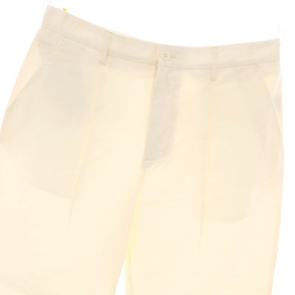 【新品アウトレット】ガウディ GAUDI コットンリヨセル カジュアルスラックスパンツ オフホワイト【 50 】【 状態ランクN- 】【 メンズ 】