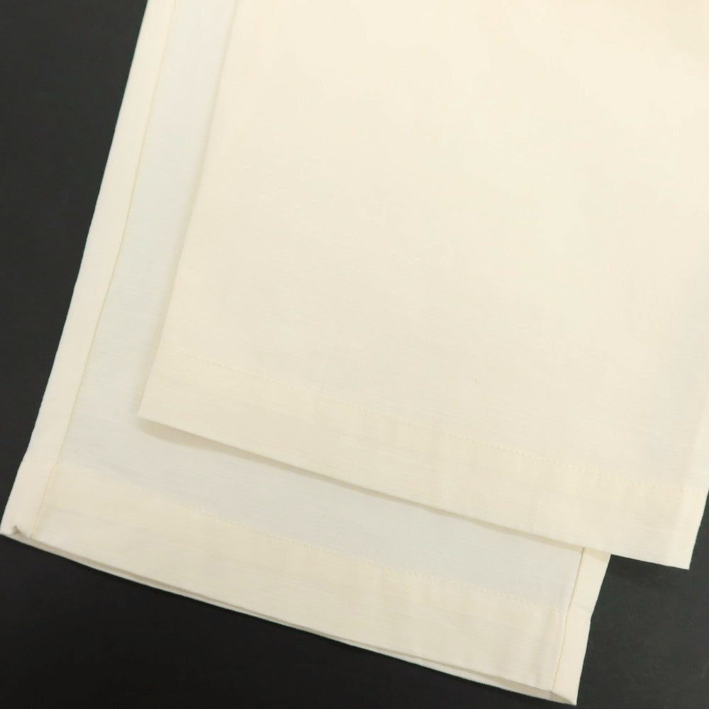 【新品アウトレット】ガウディ GAUDI コットンリヨセル カジュアルスラックスパンツ オフホワイト【 50 】【 状態ランクN- 】【 メンズ 】