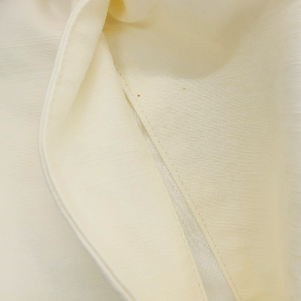 【新品アウトレット】ガウディ GAUDI コットンリヨセル カジュアルスラックスパンツ オフホワイト【 50 】【 状態ランクN- 】【 メンズ 】