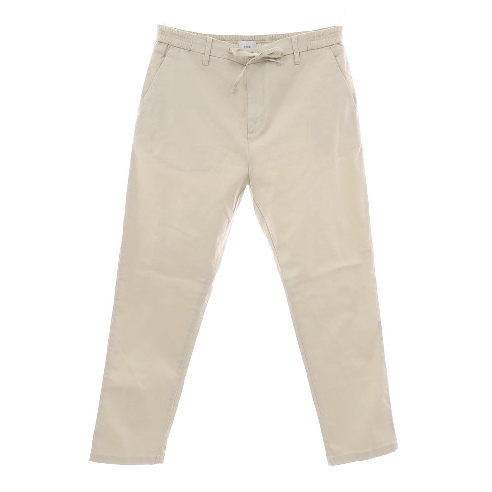【新品】ガウディ GAUDI ストレッチ コットン イージースラックスパンツ ベージュ【 L 】【 状態ランクN 】【 メンズ 】