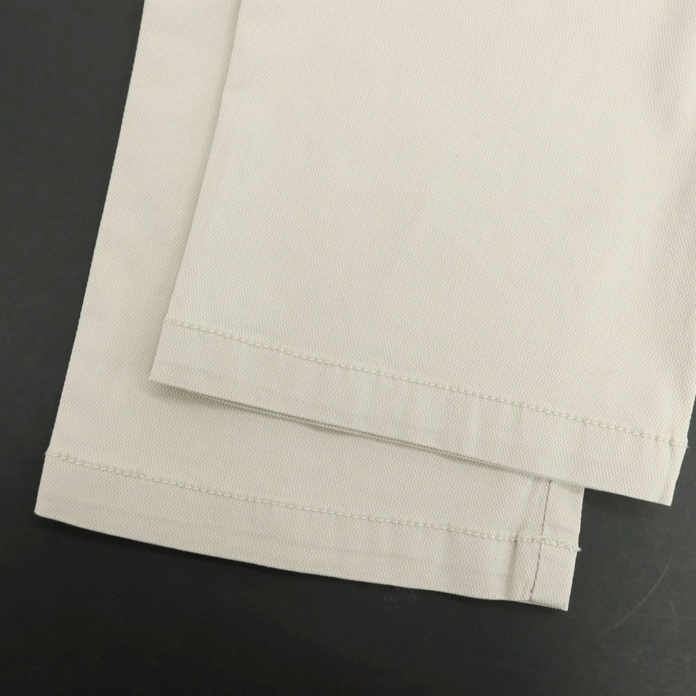 【新品】ガウディ GAUDI ストレッチ コットン イージースラックスパンツ ベージュ【 L 】【 状態ランクN 】【 メンズ 】