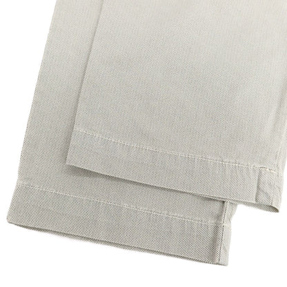 【新品アウトレット】ガウディ GAUDI ストレッチ コットン イージースラックスパンツ グレージュ系【 34 】【 状態ランクN- 】【 メンズ 】