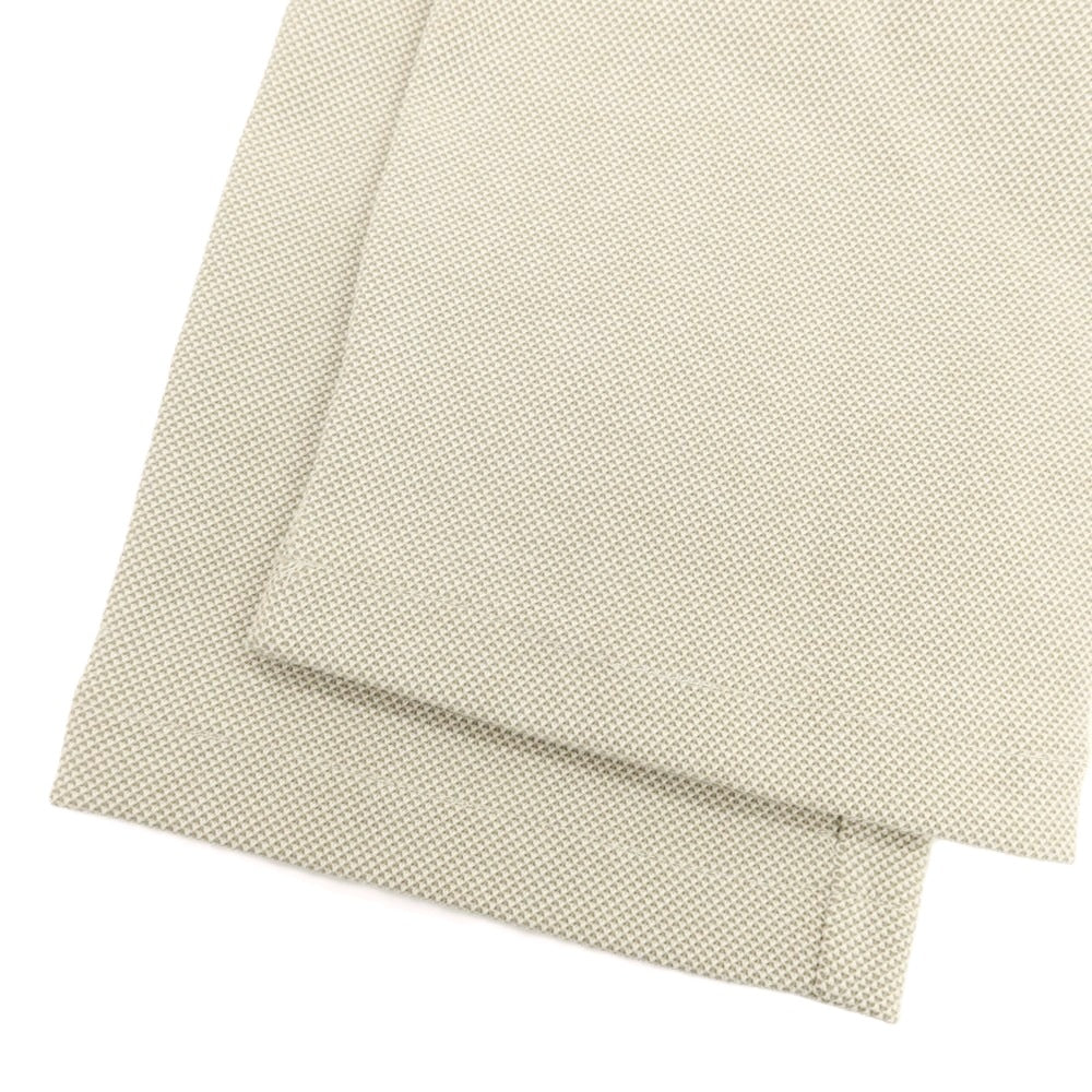 【新品】ガウディ GAUDI ストレッチ ポリエステルコットン イージーパンツ ベージュ【 L 】【 状態ランクN 】【 メンズ 】