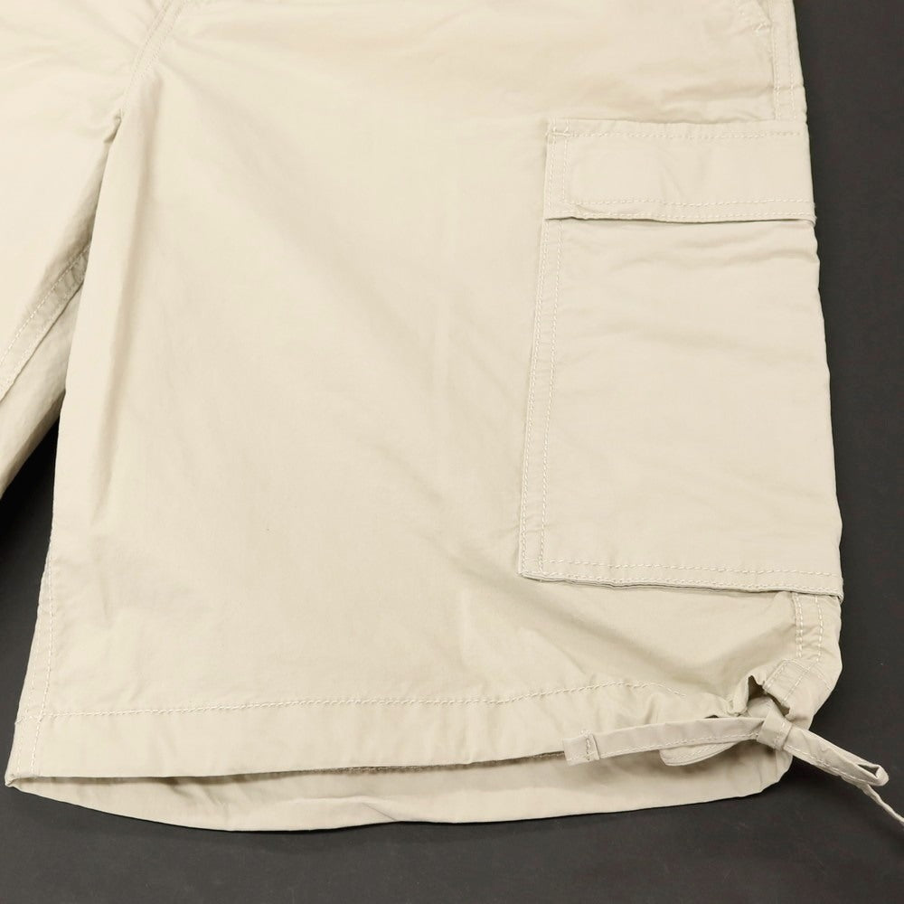 【新品アウトレット】ガウディ GAUDI ストレッチ コットン カーゴ ショートパンツ ベージュ【 L 】【 状態ランクN- 】【 メンズ 】