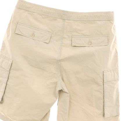 【新品アウトレット】ガウディ GAUDI ストレッチ コットン カーゴ ショートパンツ ベージュ【 L 】【 状態ランクN- 】【 メンズ 】