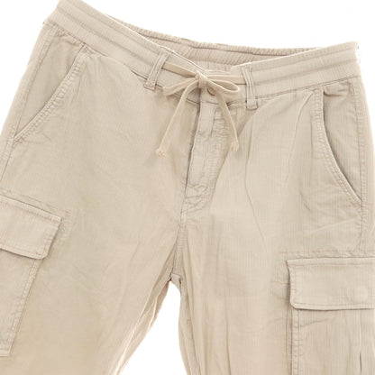 【新品】ガウディ GAUDI ストレッチ コットン カーゴ ショートパンツ ベージュ【 M 】【 状態ランクN 】【 メンズ 】