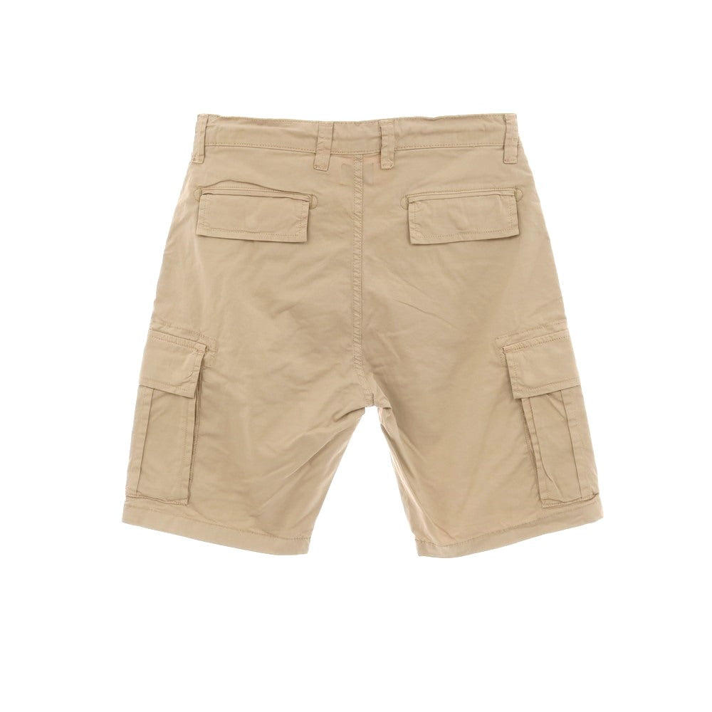 【新品】ガウディ GAUDI ストレッチ コットン カーゴ ショートパンツ ベージュ【 M 】【 状態ランクN 】【 メンズ 】