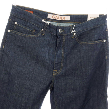 【新品】ガウディ GAUDI JEANS BRANDO ストレッチ コットン デニムパンツ ジーンズ ネイビー【 34 】【 状態ランクN 】【 メンズ 】