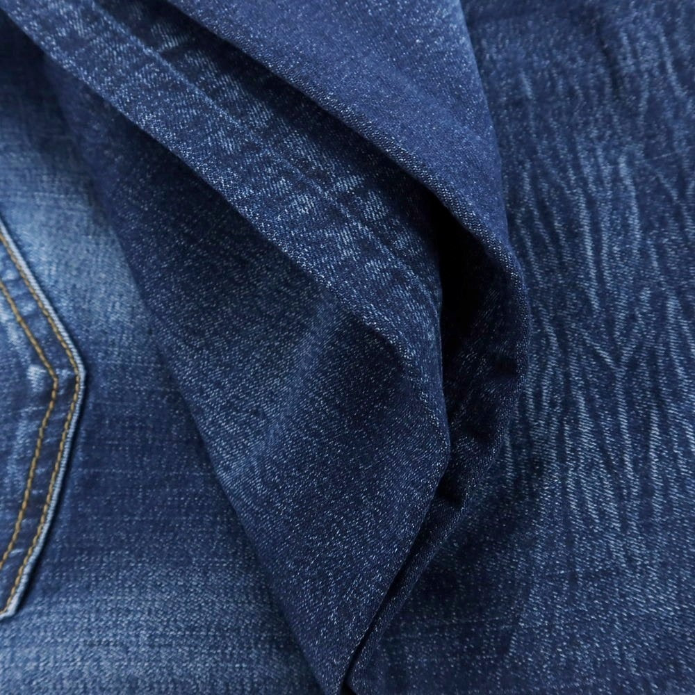 【新品】ガウディ GAUDI JEANS BRUCE ストレッチ コットン デニムパンツ ジーンズ ネイビー【 34 】【 状態ランクN 】【 メンズ 】