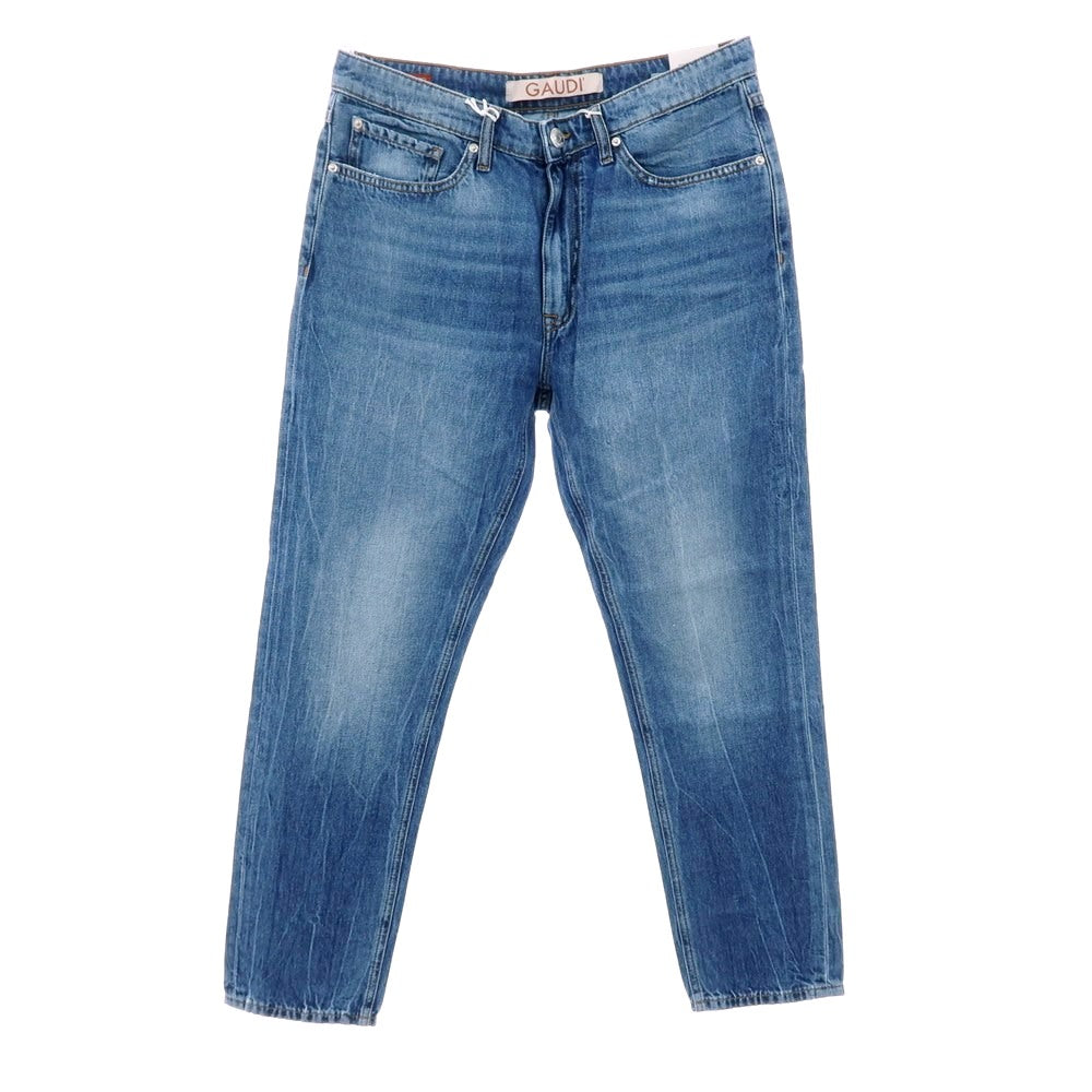 【新品】ガウディ GAUDI JEANS BRANDO コットン デニムパンツ ジーンズ ブルー【サイズ34】【 状態ランクN 】【 メンズ 】[DPD]