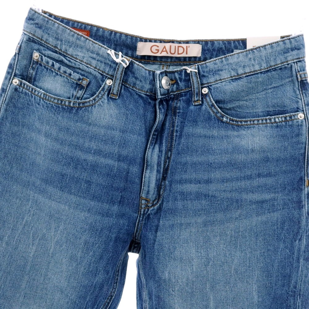 【新品】ガウディ GAUDI JEANS BRANDO コットン デニムパンツ ジーンズ ブルー【 34 】【 状態ランクN 】【 メンズ 】
