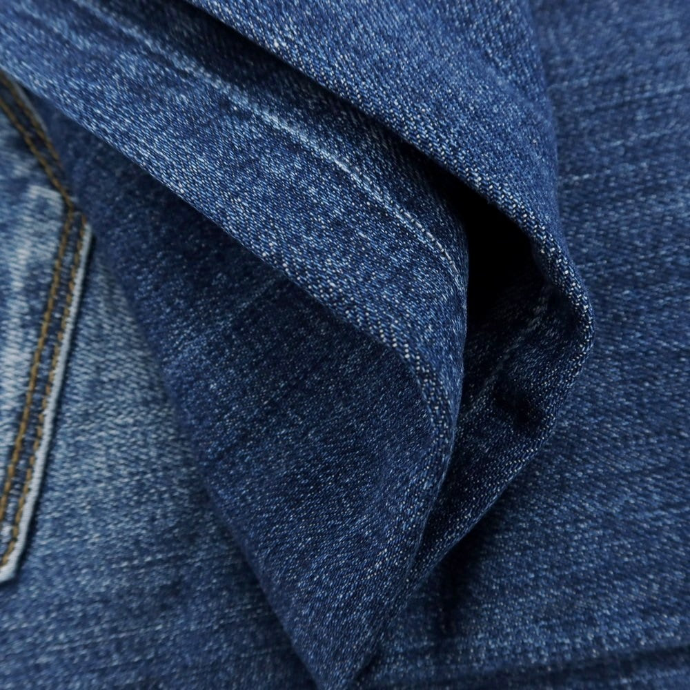 【新品】ガウディ GAUDI JEANS MARTIN ストレッチ コットン デニムパンツ ジーンズ ネイビー【サイズ34】【 状態ランクN 】【 メンズ 】[CPD]