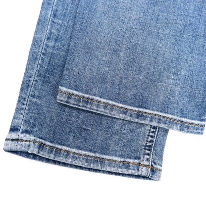【新品】ガウディ GAUDI JEANS BRANDO ストレッチ コットン デニムパンツ ジーンズ ブルー【 34 】【 状態ランクN 】【 メンズ 】