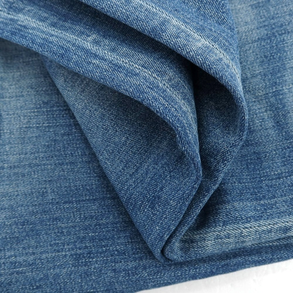 【新品】ガウディ GAUDI JEANS JUSTIN ストレッチ コットン デニムパンツ ジーンズ ブルー【サイズ34】【 状態ランクN 】【 メンズ 】[CPD]