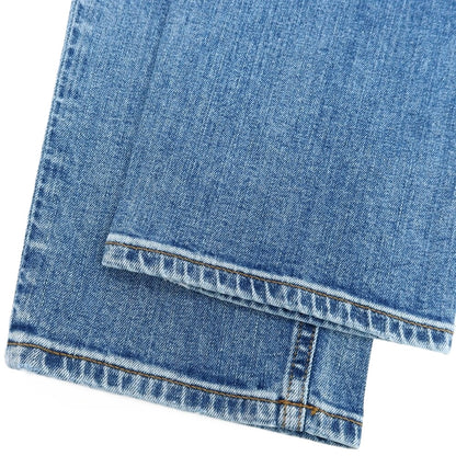 【新品アウトレット】ガウディ GAUDI JEANS BRANDO ストレッチ コットン デニムパンツ ジーンズ ブルー【 34 】【 状態ランクN- 】【 メンズ 】