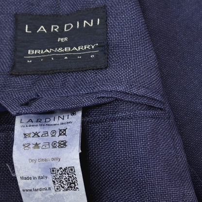 【中古】ラルディーニ LARDINI BRIAN＆BARRY別注 ウールシルクカシミヤ 3B テーラードジャケット ライトネイビー【サイズ48】【 状態ランクC 】【 メンズ 】