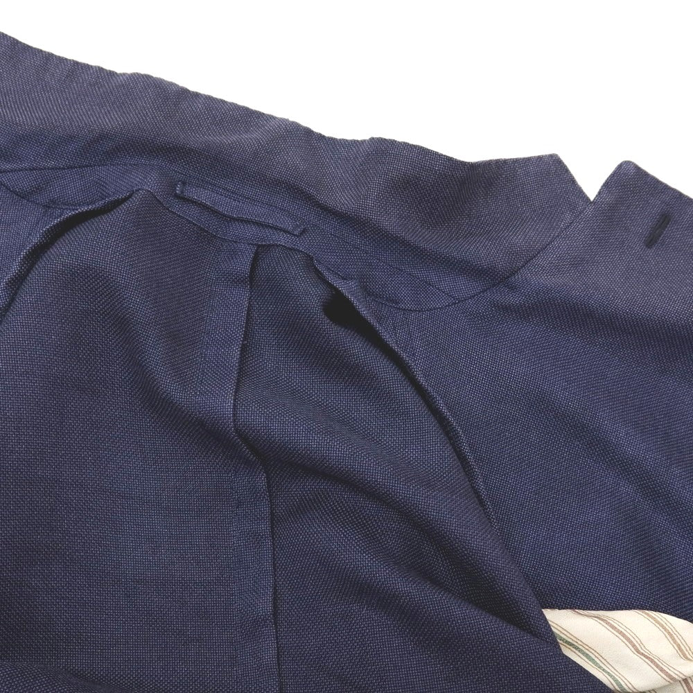 【中古】ラルディーニ LARDINI BRIAN＆BARRY別注 ウールシルクカシミヤ 3B テーラードジャケット ライトネイビー【サイズ48】【 状態ランクC 】【 メンズ 】[DPD]