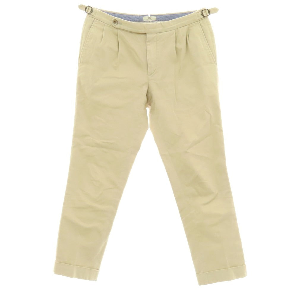 【中古】ジーティーアー G.T.A ストレッチコットン チノパンツ ベージュ【 48 】【 状態ランクB 】【 メンズ 】