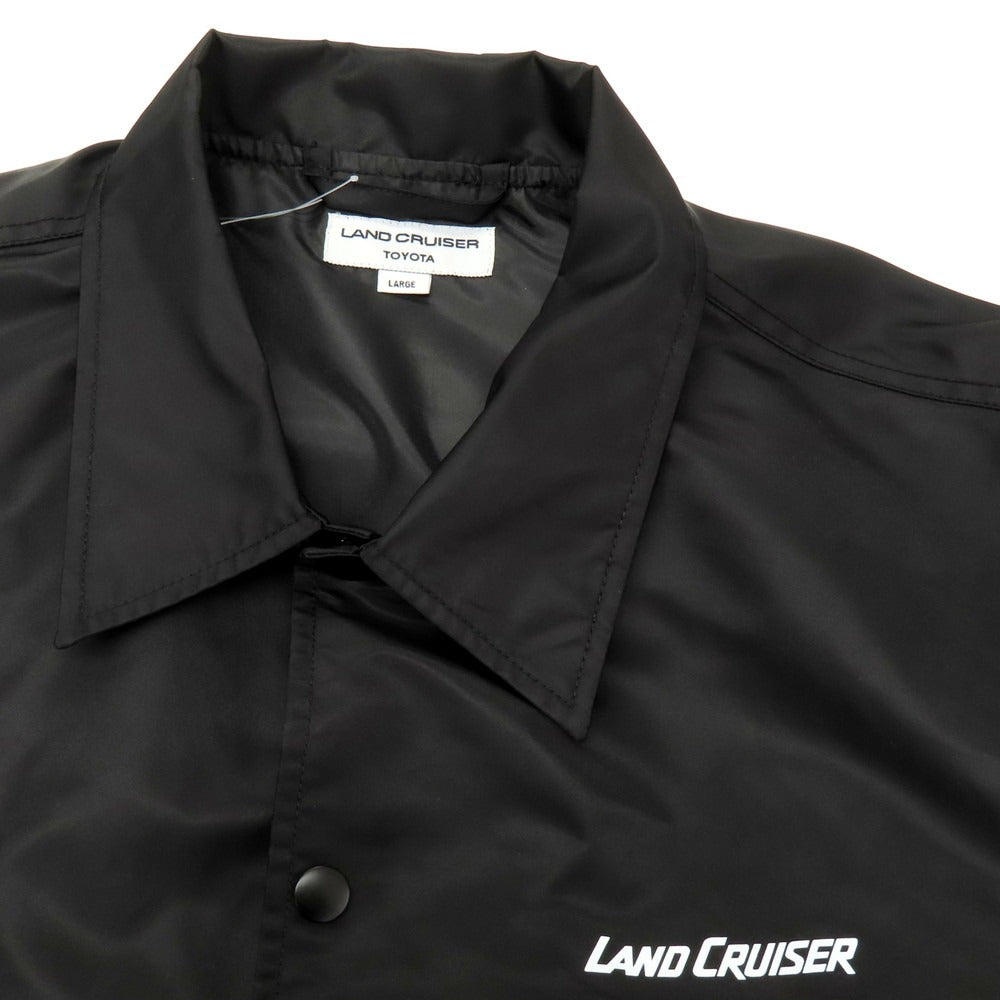 【中古】ランドクルーザー LAND CRUISER ナイロン コーチジャケット ブラック【 L 】【 状態ランクB 】【 メンズ 】