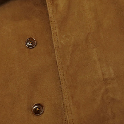 【中古】リバーバレイト REVERBERATE 2025年秋冬 ラムスエード レザーブルゾン ブラウン【 2 】【 状態ランクB 】【 メンズ 】