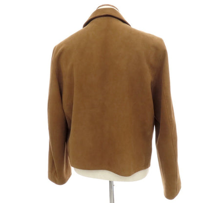 【中古】リバーバレイト REVERBERATE 2025年秋冬 ラムスエード レザーブルゾン ブラウン【 2 】【 状態ランクB 】【 メンズ 】